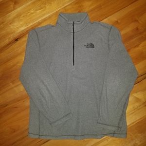 North Face Pullover Fleece Gray